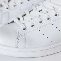 Adidas Stan smith 白色 寶藍色 皮革 防潑水 運動鞋 網球鞋poils pony hair