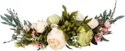 STOBAZA Pc Artificial Peony Decor Wreath Wedding Wreath Door Decoration Festive Ornament for Holiday Party