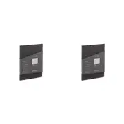 2x Fabriano Ecoqua Plus Nero Lines Glued A4 Notebook Home School stationery