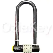 Germany Schone Lock Door Gate Storage Toolbox Lock long Shackle 140mm Black