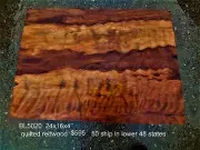 quilted | old growth redwood | DIY wood crafts | Guitar woods | bl5020