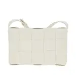 [BOTTEGA VENETA] BOTTEGA VENETA Medium Cassette crossbody bag Woman One Size One Size White
