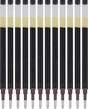 PILOT Pen G2 Gel Ink Refills for Rolling Ball Pens, Bold Point, 1.0mm, Black Ink, 12-Pack