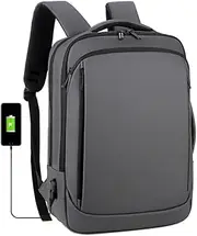 Diewu 2022 New School Bag Business Commuting Multi-Functional ba pa Computer Bag can Print Logo Manufacturers one Piece Dark Gray 15.6 inches