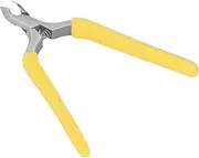 Nail Cuticle Trimmer Remover Tools Steel Nail Manicure Scissors for Grooming (Yellow)
