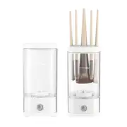 Makeup Brush Automatic Cleaner Electric Cleaning Machine Brush Storage Box
