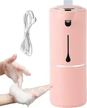 Touchless Electric Dispenser, Adjustable Foam Soap Dispenser, 280ml Adjustable Lotion Hand Dish Liquid Holder with Sensor for Kids Adults Men Women