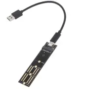 Dual-Protocol USB3.1 to NVME M-Key B+M Key- Sata B+M Key- Adapter Card 10Gbps