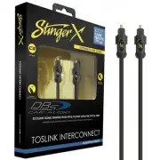 Stinger XI1117 17ft Toslink Fiberoptic Interconnect Cable Fiber Optical Wire