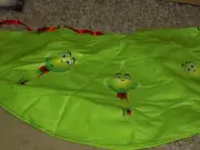 36" GRINCH Christmas Tree Skirt Green Tree Skirt Christmas Decorations