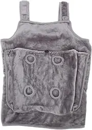 HOMOBABE Cat Carrier Apron Breathable Pet Sling Bag for Cats Sleeping Apron with Convenient Pouch for Easy Transportation and Storage Keeps Pets Clean and Cute