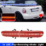 Red LED Fog Reversing Brake Lamps For 11-15 Mini Cooper Convertible R57 Facelift