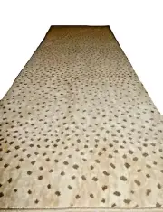 30" X 9' Hallway Runner Rug New Zealand 100% Wool Carpet
