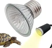 UVA UVB Reptile Light | UVA Basking Spot Heat Lamp,UVA UVB Heat Lamp with Clip for Hedgehogs Reptiles & Amphibians Swan-au
