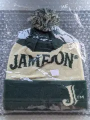 Jameson Irish Whiskey Collectable Green Pom Beanie Cap ~ Rare Unisex ~ Sealed