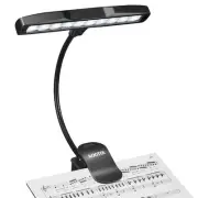 Music Stand Light, Eye Caring Clip-on Piano Lamp, 360° Flexible Gooseneck Adj...