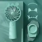 Desk Usb Fan Plastic Cooling Student Outdoor Mini Usb Fan Rechargeable