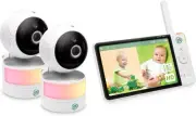 Leapfrog LF920HD 7" 2-Camera Full Colour Pan & Tilt Video Baby Monitor
