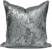 CVBFDB Nordic Ins Wind Silver Gray Sofa Pillow Case Soft Bay Window Abstract Bedside Big Bag
