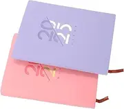 COOPHYA 2025 Monthly Planner Notebook 2pcs Dotted Notebooks for Students Teachers Planner Organizer for Daily Planning