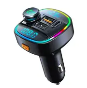 Bluetooth5.0 FM Transmitter Car MP3 Player 2USB Charger AUX Receiver Adapter Kit (for: Subaru)