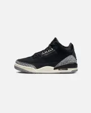 [JORDAN] Jordan Women's Air Jordan 3 Retro Off Noir/black - Size 8 8 Off Noir/Black-