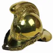 MFB Fire Brigade Helmet New Brass Finish Fireman Fire Fighter Helmet