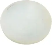 Thickness 2mm White Solid Round Silicone Rubber Sheet, Dia 5mm to 100mm Seal Gaskets Pad Silicone Mats 1pc(110mm)