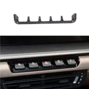 Carbon Fiber Car Emergency Light Switch Panel Cover Trim For Porsche 911 2019 (for: Porsche)