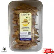 Banana Sun Dried Fruit Chewy Stick Vegetarian , clean, Diet, Organic Thai snack