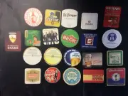 21 different EUROPEAN Breweries Beer COASTERS O