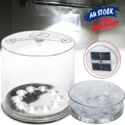 Solar inflatable light Lamp Lantern Camping Hiking LED Torch Garden Tent Outdoor