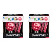 2PK Rubiks Smart Eggs Decorative Brain Teaser Logic Games/Puzzles 8y+ Assorted