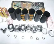 for Isuzu 6HK1T 6HK1-TC 6HK1 Rebuild kit Valve Guide Piston Liner Bearing Gasket