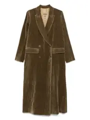 [Uma Wang] Uma Wang-Cappotto Doppiopetto Camelot A Coste-Donna S