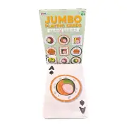 Jumbo Playing Cards Sushi Series 11.5" x 8" Large Print New in Box