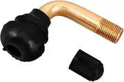 ULTECHNOVO Replacement Tire Valve Stem Kit Extender for Motorcycles 45° Bent Design