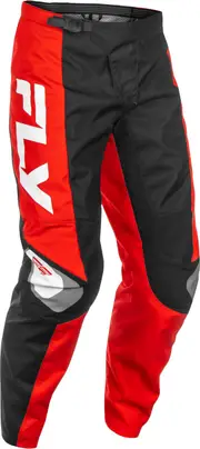 Fly Racing F-16 S25, textile pants , color: Black/Red/White , size: 30