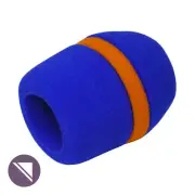BravoPro WS83 Foam Windsock suits Wireless Microphones - Blue