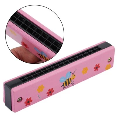Wooden Harmonica For Children Mouth Organ Kids Music Instrument Educational Gift