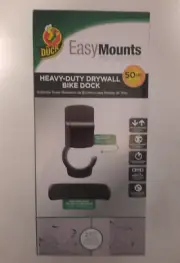 DUCK Easy Mounts Heavy Duty Dry Wall Bike Dock Rack Mount hanging system 50# lbs