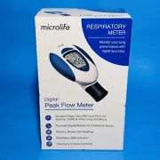 Microlife Digital Peak Flow Respiratory Meter PF101 Monitors PEF / FEV1 SEALED!