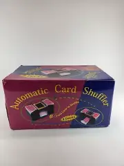 Card Shuffler Electric Automatic 4 Deck Poker Blackjack Spades UNO Machine NEW