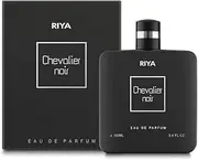 RYA CHEVALIER NOIR For Men Eau De Parfum Spray Green, Musk, Mossy 100 ML Dark Power Fragrance Long Lasting Perfume-On-the Edge thrill Fragrance (Dark Black)