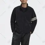 【ADIDAS 愛迪達】外套 男款 運動外套 風衣外套 三葉草 國際碼 NEW C TRACKTOP 黑 HM1868