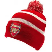 Arsenal FC Childrens/Kids Breakaway Ski Hat Red/White/Blue One Size