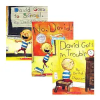 在飛比找蝦皮購物優惠-No David 大衛不可以系列 英文原版繪本 3冊合售 D