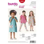 NEW Burda 9438 Girl's Coordinates Pattern By Spotlight
