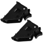 1 Pair Plastic Lounge Chair Seat Latch Hinge Fixed Catch Lock and Release for
