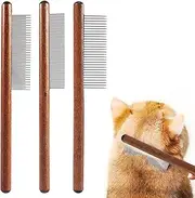 3Pcs Solid Wood Pet Combs,Solid Wooden Cat Comb,Solid Wood Dog Comb Cat Comb,Solid Wood Pet Comb Grooming,Solid Wood Pet Comb Grooming,Solid Wood Dog Combs,Solid Wooden Cat Comb Pet Grooming Comb
